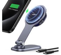 Hamiltion-Chargeur Voiture Magnétique Support Téléphone Voiture Induction Aimanté Chargeur Induction Collé Sur Écran Tactile Voiture Compatible Avec Iphone 15 Plus Pro Max Iphone 14 13 12 Pro Max Min