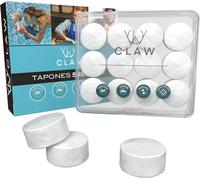 Hamiltion-Claw Lot De 12 Bouchons D'oreilles En Silicone Pour Dormir Sans Bruit 30 Db Protection Contre Tout Bruit Réglable À La Forme De L'oreille