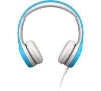 Hamiltion-Connect+ Casque Pour Enfants Filaire Avec Microphone, Limitation Du Volume Pour Une Écoute Sûre, Bandeau Réglable, Coussinets Rembourrés Pour Plus De Confort, Casque Pour Tout-Petits, Bleu