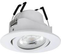 Hamiltion-Connect.Z Spot Led Encastrable Saliceto-Z, Ø 88 Mm, Lampe De Plafond Encastrée Zigbee, Contrôlable Par Appli Et Commande Vocale, Blanc Chaud ¿ Froid, Rgb, Dimmable, Blanc