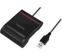 Hamiltion-Cr0047 Lecteur De Carte D'Identité Intelligent Usb 2.0 Pour Carte Ic/Id Pour Windows Et Mac Os Catalina 10.15 Ou Version Ultérieure, Noir