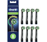 Hamiltion-Crossaction Clean Maximiser, Brossettes De Rechange, Embout, Pack De 8, Noir, Clean Maximiser Pour Brosse À Dents Électrique Jusqu¿À 100 % D¿Élimination De La Plaque Dentaire