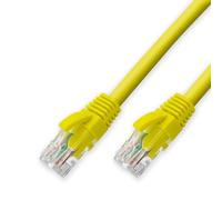 Hamiltion-D.Square Câble Ethernet Internet Lan 0,5 M, Cat.6 U/Utp Jaune, Câble Réseau Lsoh, Connecteur Rj45,1 Go/S, Idéal Pour Routeur/Modems, Commutateur, Répéteur, Ordinateur, Portable, Réseau Loca