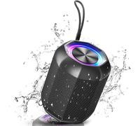Hamiltion-Enceinte Bluetooth Portable 5.1 Sans Fil,Haut Parleur Puissant Lumineuse Avec Bass,Double Appairage Stéréo,Ipx6 Étanche,Autonomie 18H,Pour Randonnées/Fêtes/Voyage/Extérieur/Party