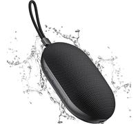 Hamiltion-Enceinte Portable Bluetooth,Speaker Bluetooth Puissante 5.1 Avec Lanière, 8H D¿Autonomie, Maille Étanche Ipx7,Double Appairage Stéréo,Convient Pour La Famille/Plein Air/Vélo/Voyages/Camping