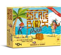 Hamiltion-Escape Box: Pirates-Jeu Amusant En Boîte Pour Organiser Une Chasse Au Trésor, 2-5 Joueurs, 7-12 Ans, Édition En Italien