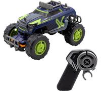 Hamiltion-Exost-Build2Drive-Voiture À Construire Mighty Monster-2.4Ghz \U2013 Bleu Marine-15 Cm, 20703, Vert Et Noir
