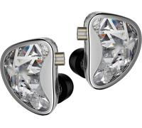 Hamiltion-Ezear Kz As24 Écouteurs Intra-Auriculaires Filaires 12 Ba, Kz Stage Monitor Hifi Iem Écouteurs, Musiciens Iem Mise À Niveau Des Basses Profondes Pour Voix Basse Pop Folk Acg(Argent, Sans Mi
