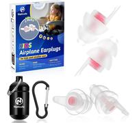 Hamiltion-Fly Bouchons D'oreilles Pour Enfants (6 À 12 Ans)-Protection Auditive Pour Enfants-Compensation De Pression-Bouchons D'oreilles En Silicone Réutilisables-Pour Vol,Voyage,Sommeil,