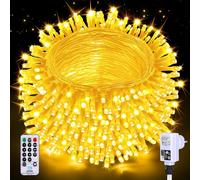 Hamiltion-Guirlande Lumineuse Led, Guirlande Lumineuse De Noël Avec Télécommande Et Minuterie, Décoration De Fête Pour Noël, Anniversaire, Mariage, Salon