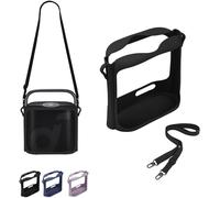 Hamiltion-Housse En Silicone Pour Haut-Parleur Bluetooth Portable Soundcore Motion X500, Étui De Voyage Avec Bandoulière Réglable (Noir)