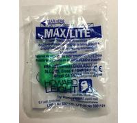 Hamiltion-Howard Leight Max Lite Lot De 25 Paires De Bouchons D'oreilles Verts Emballés Par Paire Snr 34 Db Protection Auditive Bouchons D'oreille Bouchons D'oreille