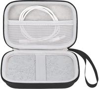 Hamiltion-Hp Sprocket Portable 2X3 Instant Color Photo Printer Valise, Instant Photo Printer Voyage Protection Rack De Rangement, Poche En Maille Supplémentaire Pour Câble De Papier Photo, Noir