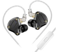 Hamiltion-Iem Intra-Auriculaire Kz Zs10 Pro 2, Casque De Commutation De Réglage À 4 Niveaux Kz In Ear Monitor, Écouteurs Filaires De Jeu 1Dd + 4Ba Améliorés Avec Câble À 2Pin Pour Audiophile (Noir, A