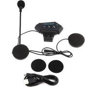 Hamiltion-Kit Main Libre Moto, 1 Paire Casque Bluetooth De Moto Bt Casque Haut-Parleurs Soutien Appels Mains Libres