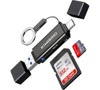 Hamiltion-Lecteur De Carte Sd Usb C 3.1 Adaptateur Micro Sd Vers Usb 3.0 Type C Otg Pour Cartes Sdhc Sdxc Micro Sd Uhs-I Compatible Avec Iphone 15 Plus Pro Max Macbook Ipad Imac Galaxy S24 S23 Androi