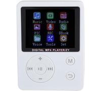 Hamiltion-Lecteur De Musique Mp3 / Mp4 Écran Couleur Portable Mince Interface Usb2.0 Lecteur Hifi Lecteur De Musique Mp3 Mp4 Avec Fente Pour Carte,Prise En Charge De La Carte Tf(Blanc)