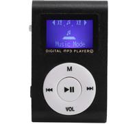 Hamiltion-Lecteur Mp3 Pour La Marche À Pied, Mini Lecteur De Musique Mp3 Portable Écran Lcd Avec Clip Arrière Avec Support Mp3 Carte Mémoire, Prise En Charge Jusqu'À 32 Go, Avec Mini Écran(Noir)