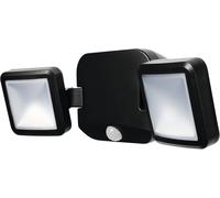 Hamiltion-Led Wandund Deckenleuchte, Leuchte Für Außenanwendungen, Kaltweiß, Battery Led Spotlight Double, Noir