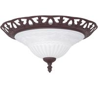 Hamiltion-Leuchten 6102021-24 Plafonnier Métal/Verre 42 W E27 Rouille