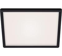 Hamiltion-Leuchten-Panneau Led, Plafonnier Avec Effet Rétroéclairé, 18 W, 2400 Lm, 4000 K, Blanc/Noir, Carré, 29,3 X 29,3 Cm
