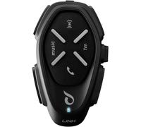 Hamiltion-Link-Un Paquet-Système De Communication Moto Bluetooth, Jusqu'à 2 Riders, Portée 300 Mt, Contrôle Du Bruit, Jusqu'à 20 Heures, Radio Fm, Mp3, Gps, Ip67, Universal