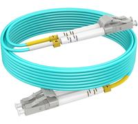 Hamiltion-Lot De 10 Câbles À Fibre Optique Lwl Om4 Lc Vers Lc À Fibre Optique Lc Multimode Duplex Lszh 1 M 100 Gbit/S 50/125 µm