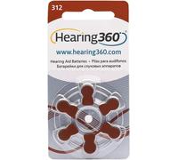 Hamiltion-Lot De 20 Piles Modèle 312 Marron (Pr41)¿20 Paquets De 6 Piles Pour Appareils Acoustiques 1,45 V¿Piles Acoustiques Rayovac Varta Extra