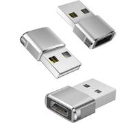 Hamiltion-Lot De 3 Adaptateurs Usb C Femelle Vers Usb C, Adaptateur Usb C Femelle Vers Fiche A, Compatible Avec Mbook, Ordinateur Portable, Tablette, Smartphone, Airpods, Galaxy S23, S24, A34