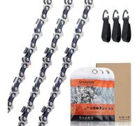 Hamiltion-Lot De 3 Chaîne De Tronçonneuse 3/8""Lp 52 Maillons 1,1Mm 35Cm Faible Rebond Compatible Avec Bosch Ake 35S/Ake35-19S, Makita Duc353, Einhell, Husqvarna, Dolmar Et Autres