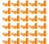 Hamiltion-Lot De 30 Paires De Bouchons D'oreilles Avec Réduction Du Bruit-En Mousse-Réutilisables-Emballés Individuellement-Anti-Bruit Pour Dormir-Bouchons D'oreilles Anti-Ronflement (Orange)