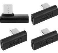 Hamiltion-Lot De 4 Adaptateurs Double Port Usb C 2 En 1, Dongle De Charge De Type C Mâle Vers Double Femelle, Noir Convertisseur De Charge Pour Ordinateur Portable, Tablette, Casque Et Téléphone