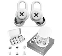 Hamiltion-Lot De 6 Paires De Bouchons D'oreilles En Silicone Pour Dormir Et Réduire Le Bruit,Protection Auditive Pour Réduire Le Bruit,Concert,Voyage,Travail,Étude \U2013 Snr 30 40 Db (Gris Cl