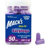 Hamiltion-Macks Lot De 2 Bouchons D'oreilles Jetables-Protection Contre Le Bruit-Violet