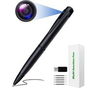 Hamiltion-Mini Caméra Espion, Caméra Cachée 64G Hd 1080P, Caméra De Poche Cachée Pour Nounou, Appareil Photo De Corps, Enregistreur Audio Et Vidéo Avec Détection De Mouvement Pour Réunion D'Affaires