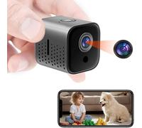 Hamiltion-Mini Camera, Wifi 1080P Hd Micro Camera, Corps Magnétique & Vision Nocturne & Détection De Mouvement Mini Camera Espion Avec Batterie Intégrée