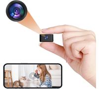 Hamiltion-Mini Caméras Espion Wifi Camera Espion - Caméra Cachée, 1080P Intérieure/Extérieure Sans Fil Portable Micro Camera, Angle Ultra Large Avec Détection De Mouvement, Real-Time Viewing Avec App