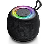 Hamiltion-Mini Enceinte Bluetooth Portable¿Noir¿,Haut-Parleur Bluetooth,24 Heures D¿Autonomie, Lumineux Led, Fonctionnalité Tws,Emplacement Pour Carte Tf, Profitez De Musique À Tout Moment Et Tout Li