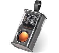 Hamiltion-Mini Haut-Parleur Bluetooth Portable Sans Fil Transparent Avec Lumières Rvb, Caisson De Basses De Puissance 5 W Bluetooth V5.0 Pour Bureau, Salle De Bain, Jardin, Maison (Version Avec Poign