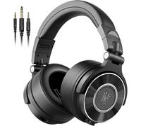 Hamiltion-Monitor 60 Casque Audio Flaire Professionnel Dj Studio, Hi-Res Audio Casque Avec Axe Pivotant À 180° Et Oreillettes, 3 Prise Jacks Avec Micro, Idéal Pour Enregistrement, Mixing, Créateurs