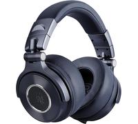 Hamiltion-Monitor 60 Casque Audio Flaire Professionnel Dj Studio, Hi-Res Audio Casque Avec Axe Pivotant À 180° Et Oreillettes, 3 Prise Jacks Avec Micro, Idéal Pour Enregistrement, Mixing Bleu Marine