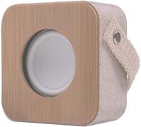 Hamiltion-Ms-Eco, Haut-Parleur Bluetooth 5.1 Écologique, Matériau Organique Wheat Straw Et Bambou, Format Compacte