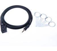 Hamiltion-Musique Interface Aux In Câble Audio Cordon Adaptateur Jack 3,5 Mm Mp3 Connecteur Compatible Avec Ford Samsung Galaxy, Sony Xperia, Lumia, Lg, Ipod Vers Voiture/Auto/Car/Cars
