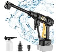 Hamiltion-Nettoyeur Haute Pression Sans Fil Pour Makita 18 V, Pistolet Nettoyeur À Pression Mobile, Nettoyeur À Pression (21 V, Pression : 20 Bar, Débit : 4 L/Min, Accessoires : Buse