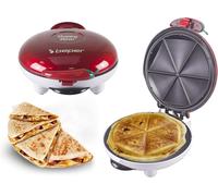 Hamiltion-P101Cud600 Appareil À Apéritif Happy Hour-Prépare Des Quesadillas, Des Panzerotti, Des Boulettes Sucrées Et Salées En Quelques Minutes, Rouge