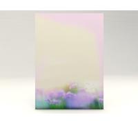 Hamiltion-Paper-Media Lot De 100 Feuilles De Papier À Motif Fleurs Format A4 90 G/M²
