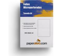 Hamiltion-Paperafère-Feuilles Perforées A4 Lot De 500 Feuilles A4 80 G Avec Une Micro-Perceuse En Deux Divisant En 2 A5 Convient Pour Imprimantes À Toner Et À Jet D'encre Papier A4 De Bureau Et P