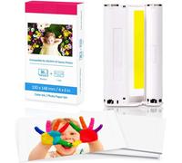 Hamiltion-Papier Photo Remplacement Canon Selphy Cp910 Cp1300 Cp1200 Cartouche D'Encre Kp-36In Compatible Avec Imprimante Cp,A6 Papier Photo (100 X 148 Mm)