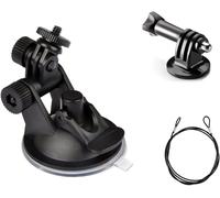 Hamiltion-Pare-Brise De Voiture Gps Ventouse-Support Pour Pare-Brise Dash Cam Caméra Support De Caméscope Support Et Longe Pour Toutes Les Gopros, Sjcam, Geekpro, Xiaomi Yi, 4K Et Micro Slr