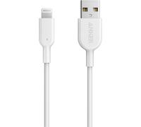 Hamiltion-Powerline Ii Câble Lightning Vers Usb Résistant Certifié Mfi Pour Iphone Xs/Xs Max/Xr/X/8/8 Plus/Se/7/7 Plus/6S/6/6 Plus/5S/5/Ipad Pro-Blanc